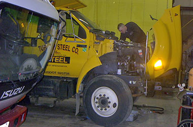 Truck repair on campers, light duty, medium duty and heavy duty trucks